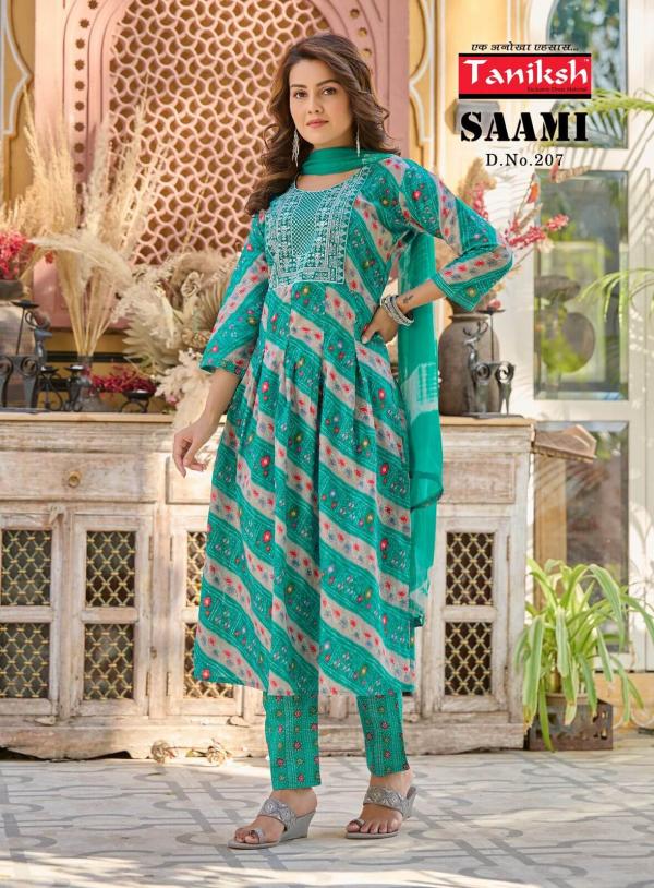 Taniksh Saami Vol 2 Designer Kurti With Bottom Dupatta Collection